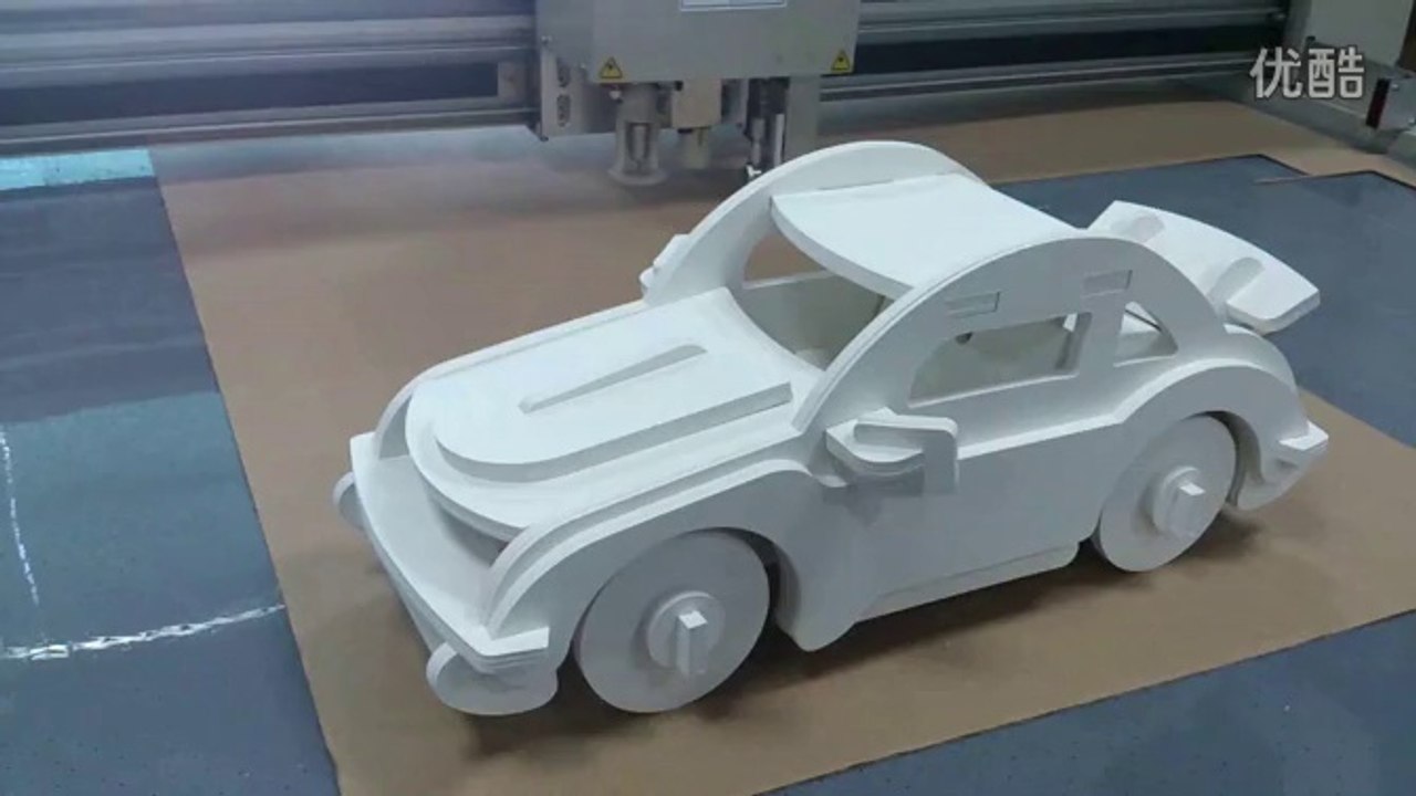 aokecut@163.com wonderful 3D POP car model cutting making table