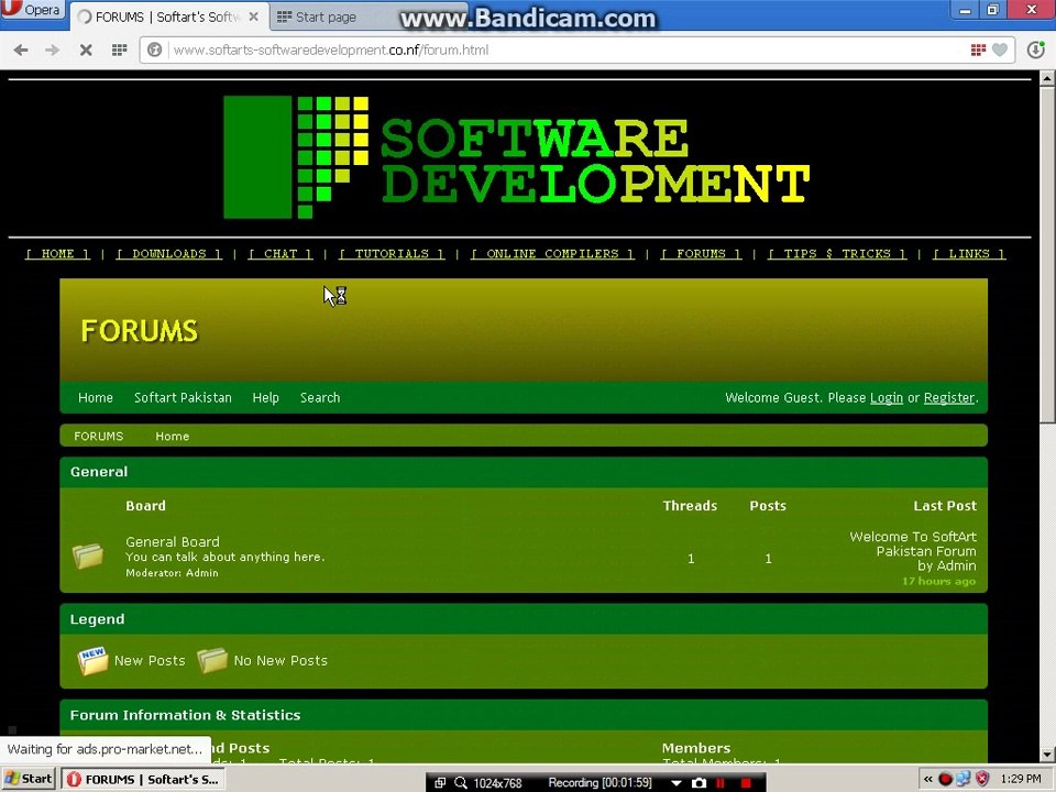 Brief Overview of softwaredevelopment site of SoftArt Pakistan