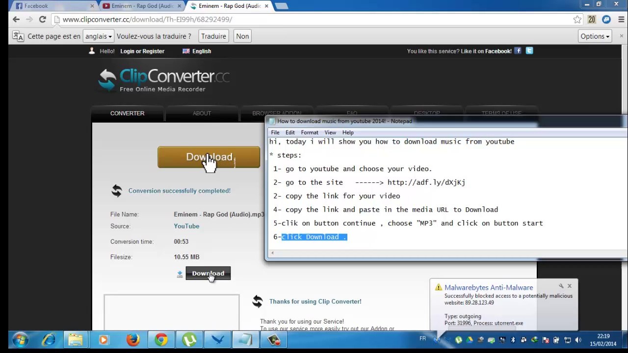 how to download any  music from youtube