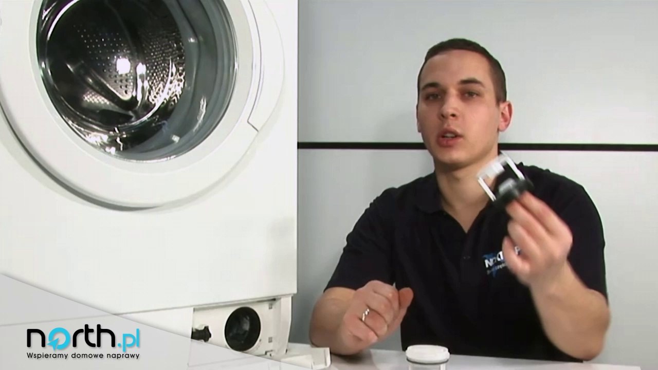 Filtr pompy odpływowej w pralce - wymiana, naprawa. Części zamienne do AGD i RTV.