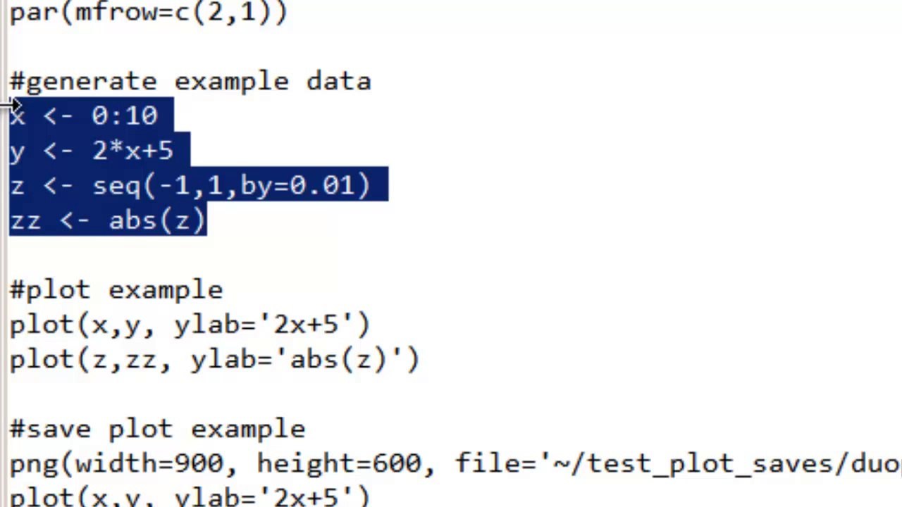 Learn R quick and diRty 26 - Use PAR to Set Rules for R Plots