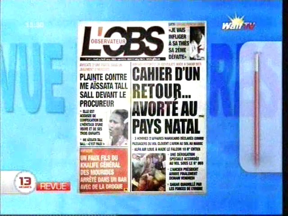 Revue de presse du jeudi 24 Avril 2014 (Ndeye Fatou Ndiaye)