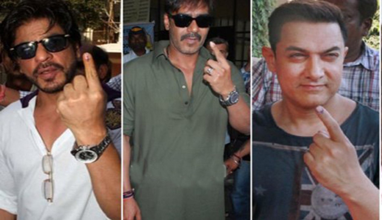 Bollywood Stars Vote in India's Election