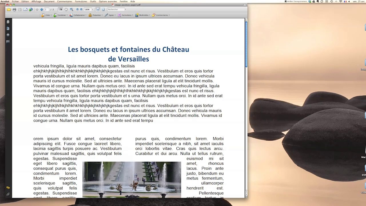 Convertir un document word en pdf sous mac
