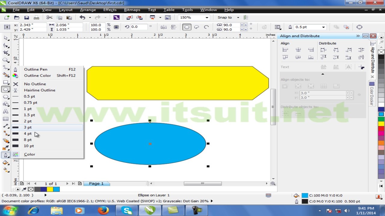 4. CorelDraw Free Training Course