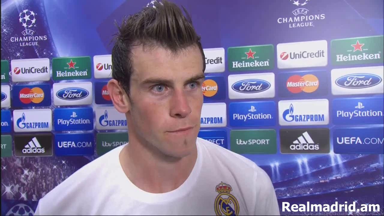 bale post match interview