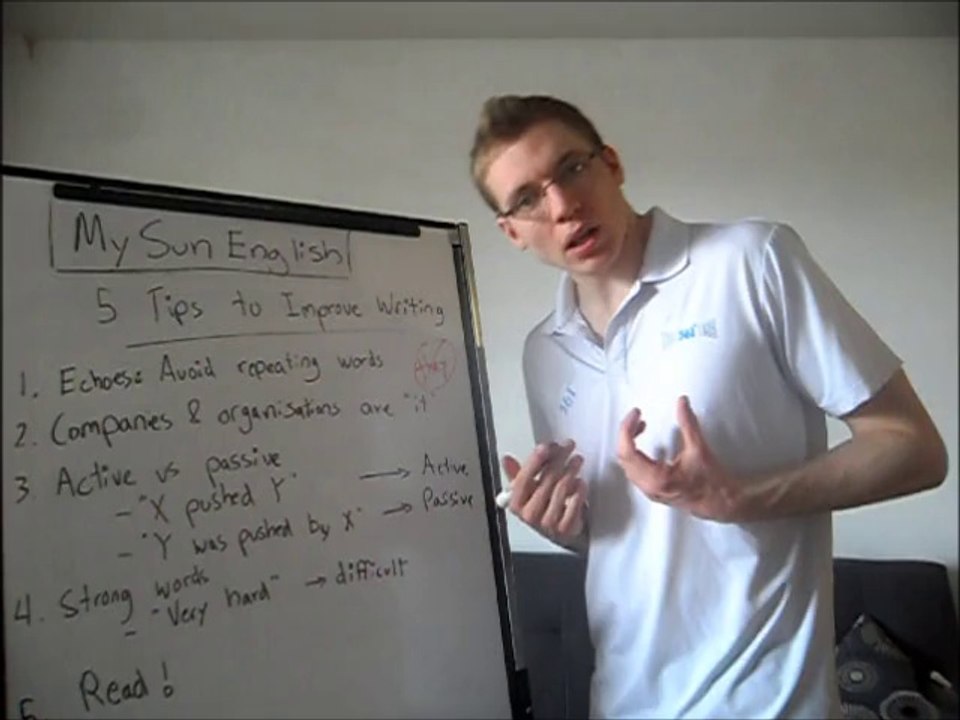 5 Tips to Improve your Writing