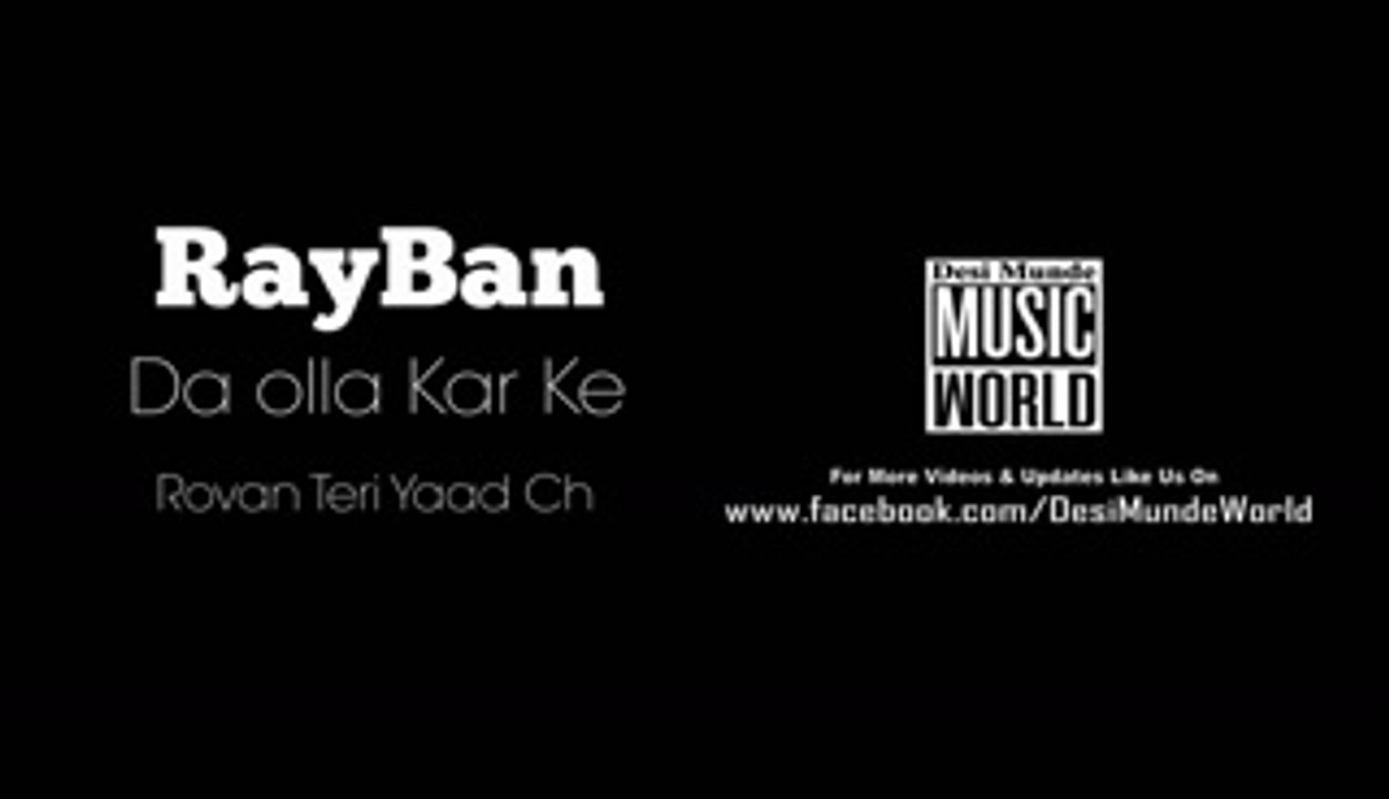 RayBan (Full Song) Diljit Dosanjh - New Punjabi Song 2014 HD