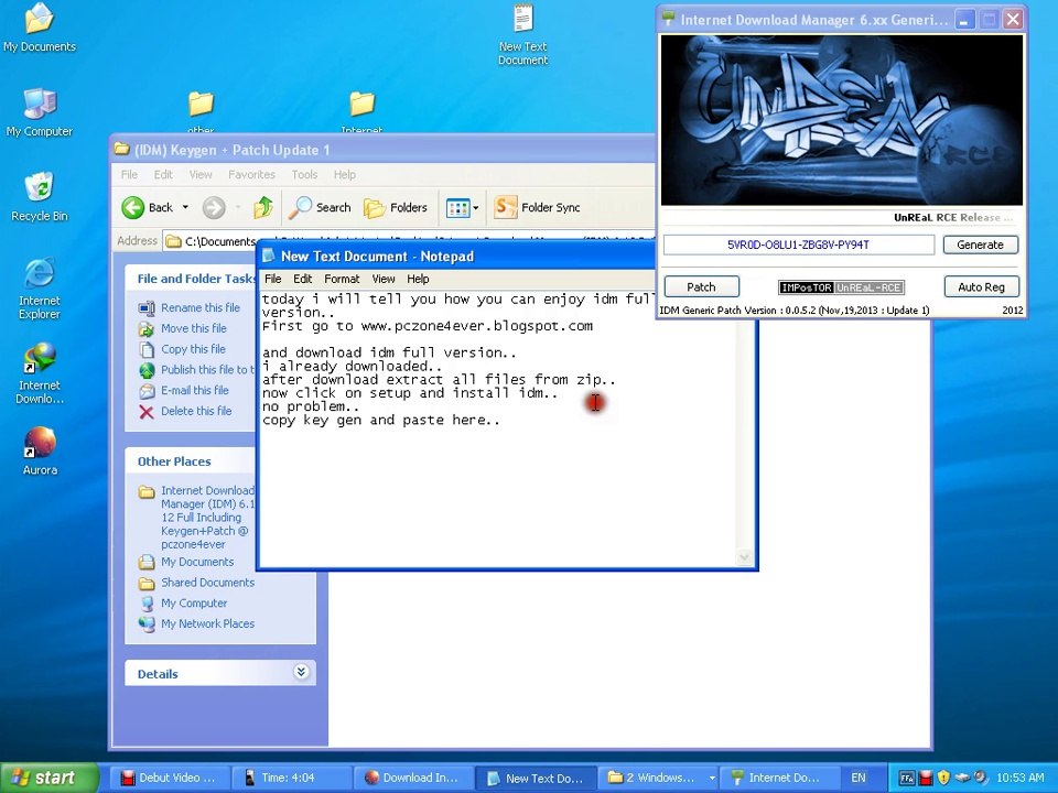 IDM full registration