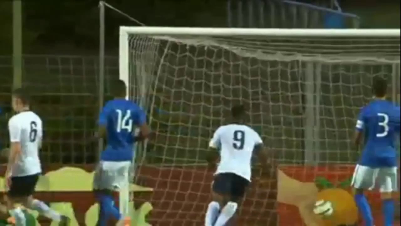 James Ward-Prowse amazing free-kick goal _ England U21 vs Brazil U21 _ Friendly 2014 HD