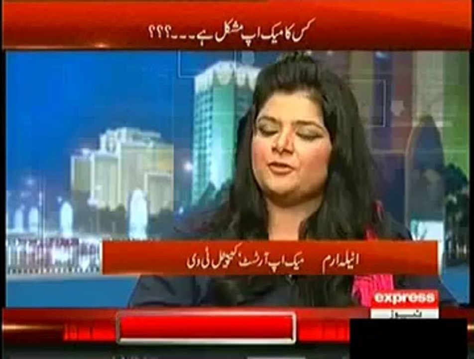 Which Make up Imran Khan Used To Do Before Appearing In A Talk Show Watch Now
