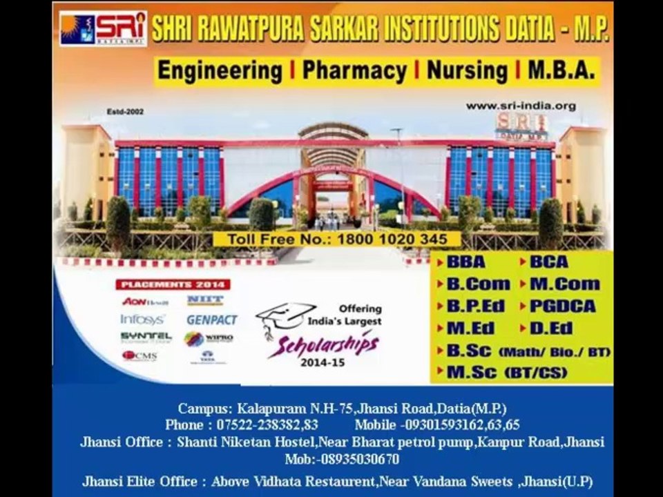 Admission @ SRI Datia MP 2014.