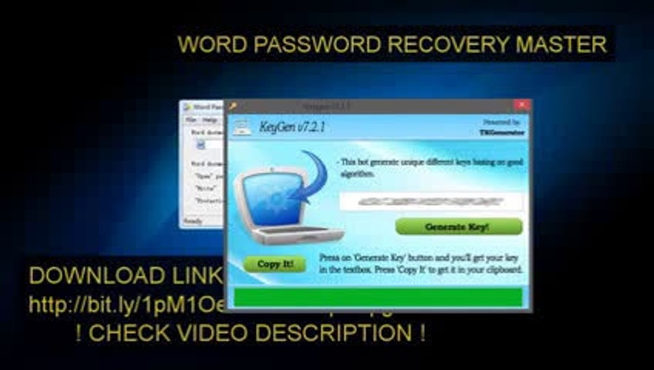 Download Word Password Recovery Master Key Generator
