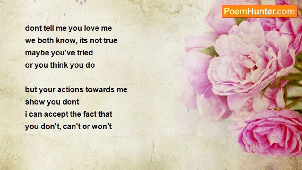 sandy nobody - Dont Tell me