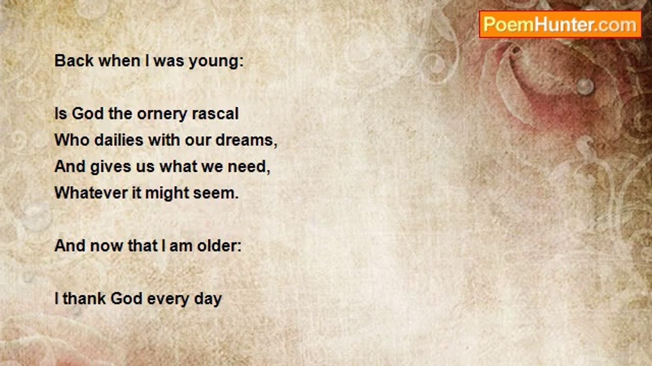 Patti Masterman - The Difference Between Age and Wisdom