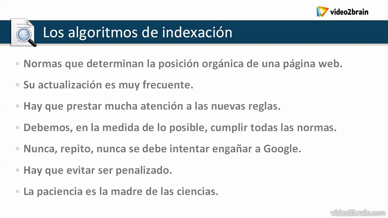 [Tutorial] Los algoritmos de indexacion (1.7)
