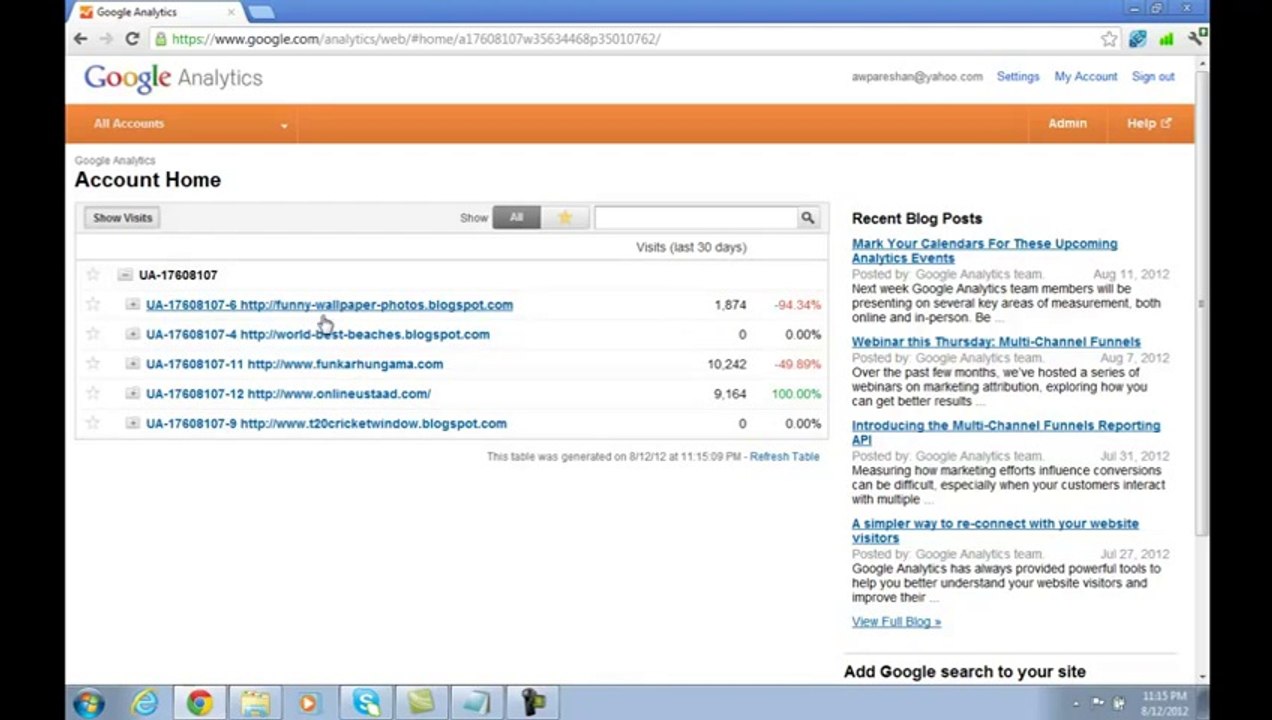 Google Analytics Tutorials in Urdu Part 1