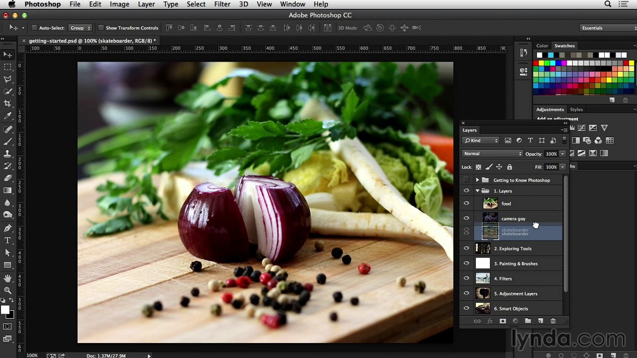 Getting started with Photoshop