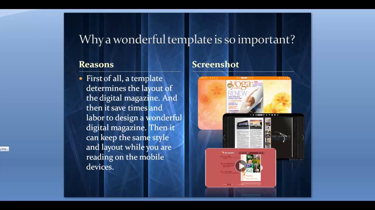Flip Builder -Convert PDF into amazing interactive magazine