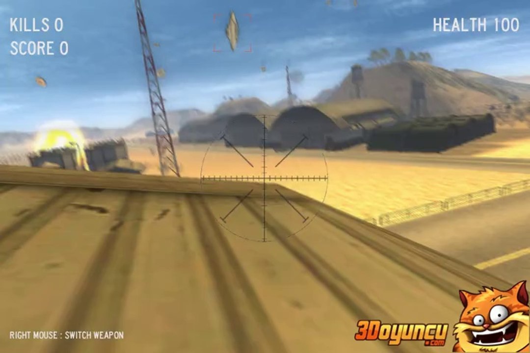 3D Ufo Saldırısı - 3D Oyuncu  - 3D Oyunlar