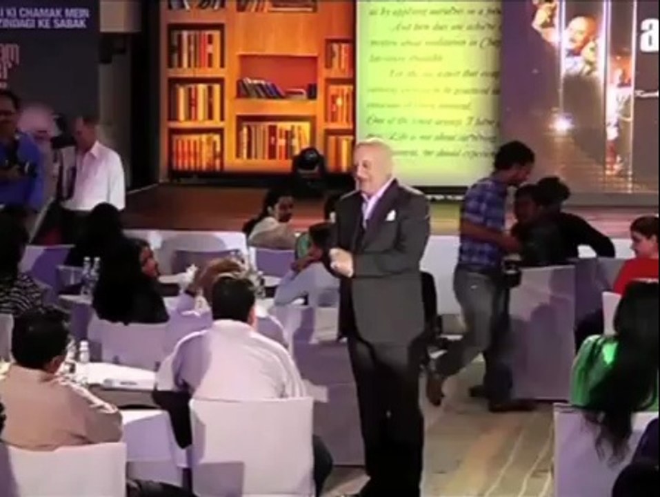 Anupam quizzes media persons