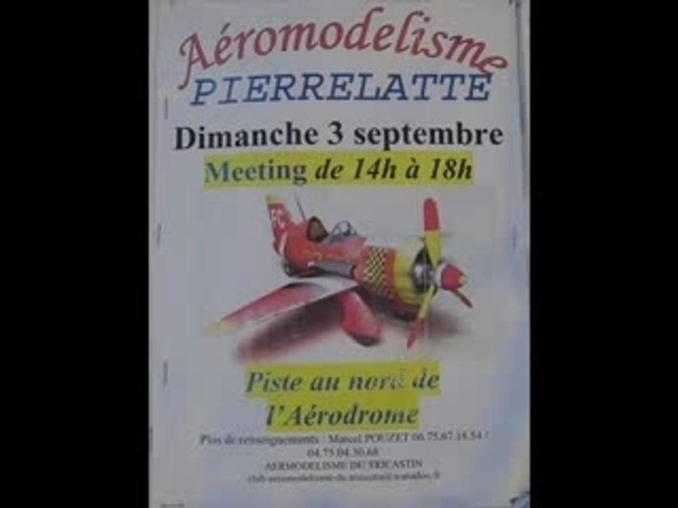 Meeting aéromodélisme Pierrelatte