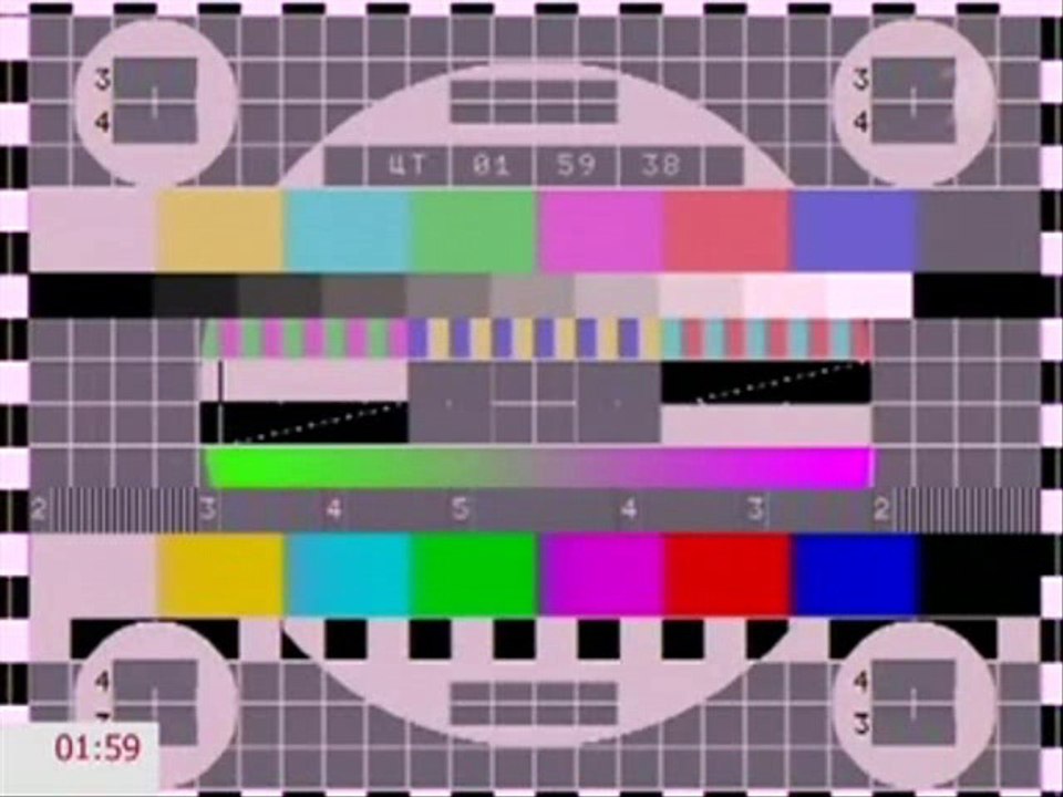 Конец эфира Первого канала (19.01.2009)