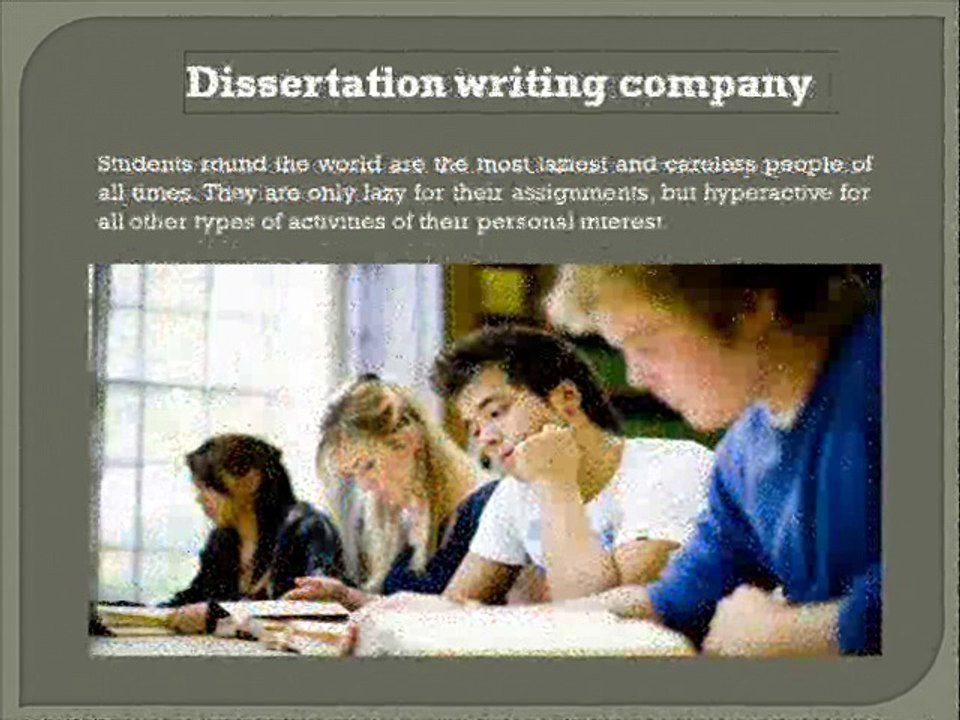 Dissertation Help Service - Pay For Thesis