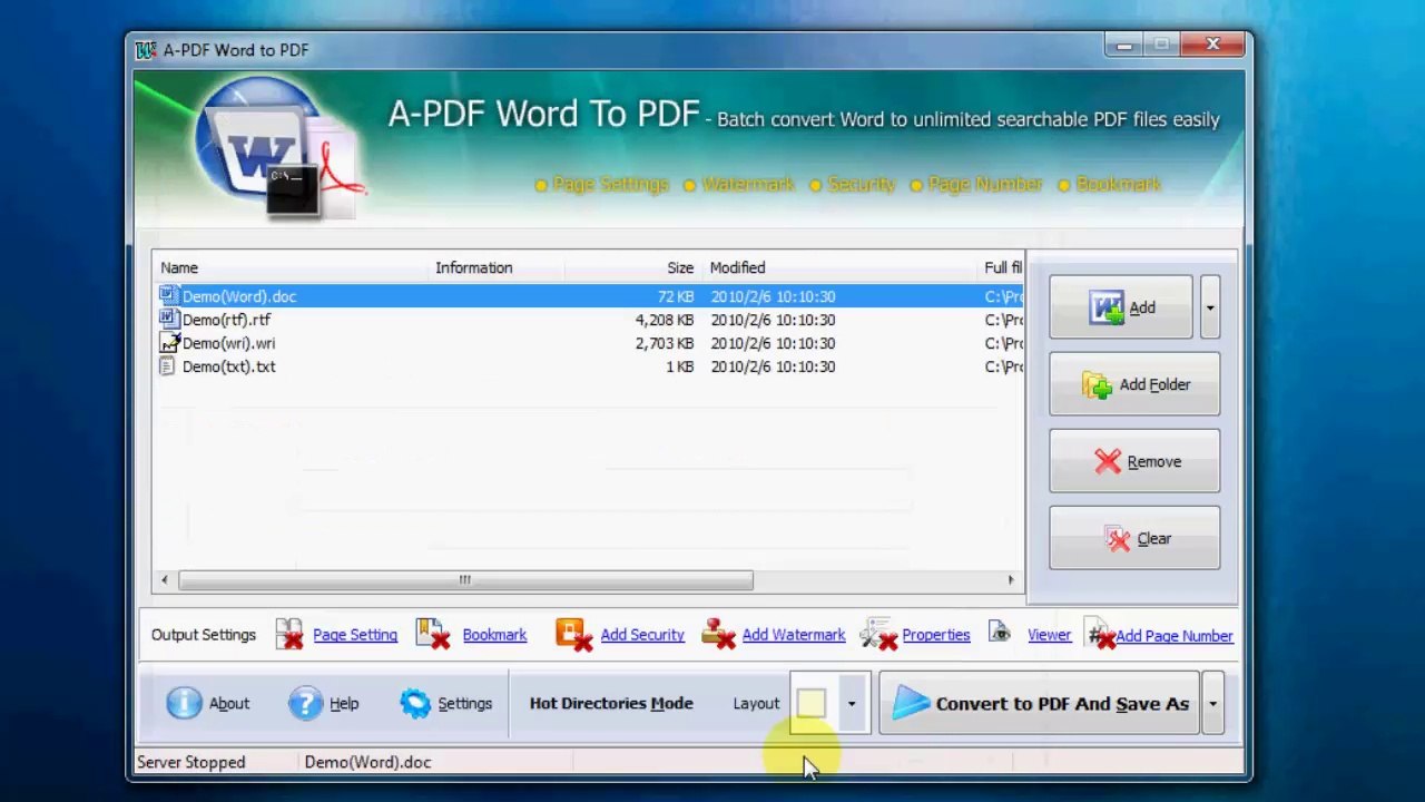 Practical PDF Converter – Microsoft Word to PDF Transformer