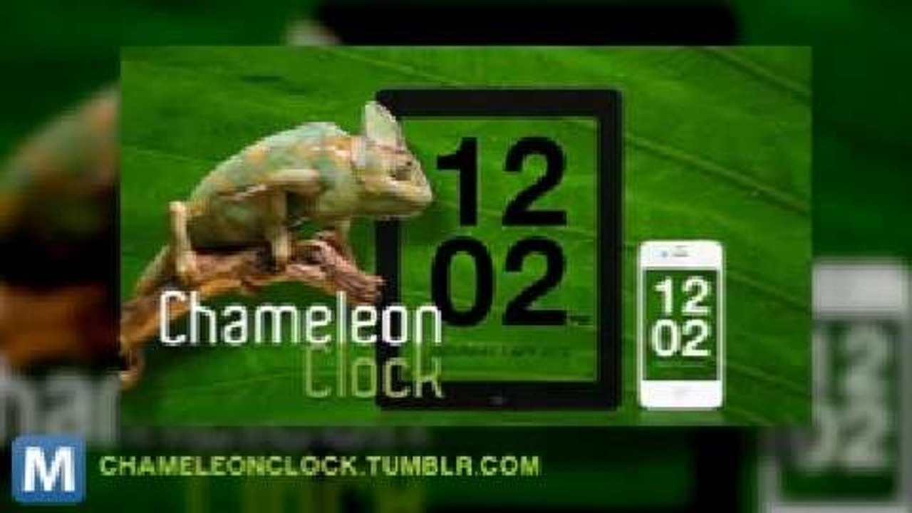 Chameleon Clock App Hides Your iDevice in Plain Sight