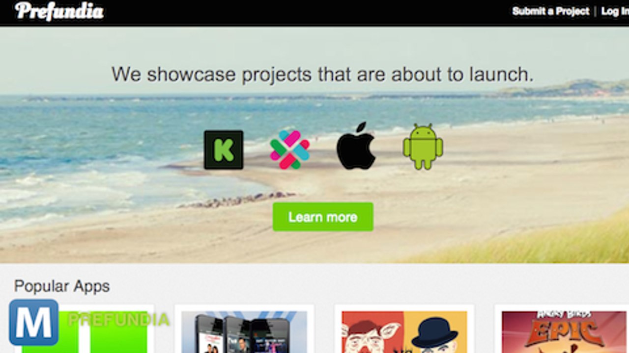 Prefundia Algorithms Predict Crowdfunding Successes