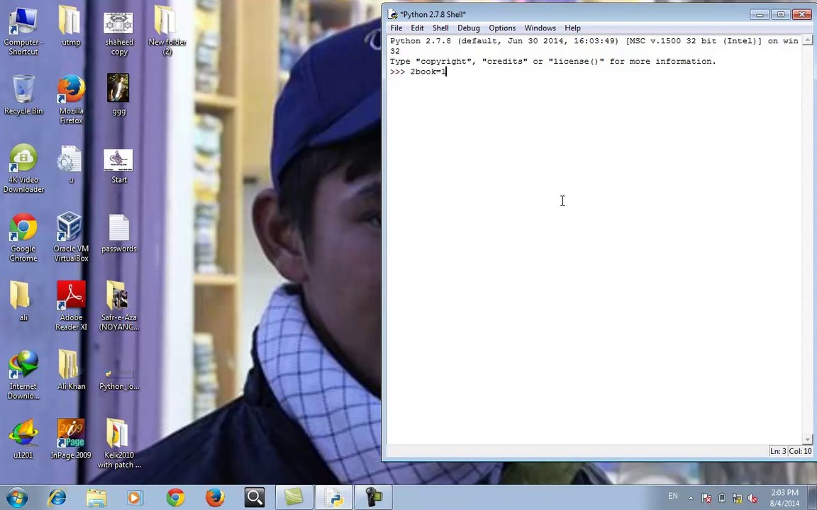 Python Programming in Urdu Lecture 3