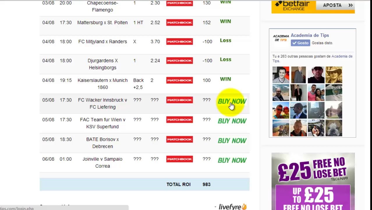 Futebol - Ganhe Dinheiro Com Futebol - Academia de Tips