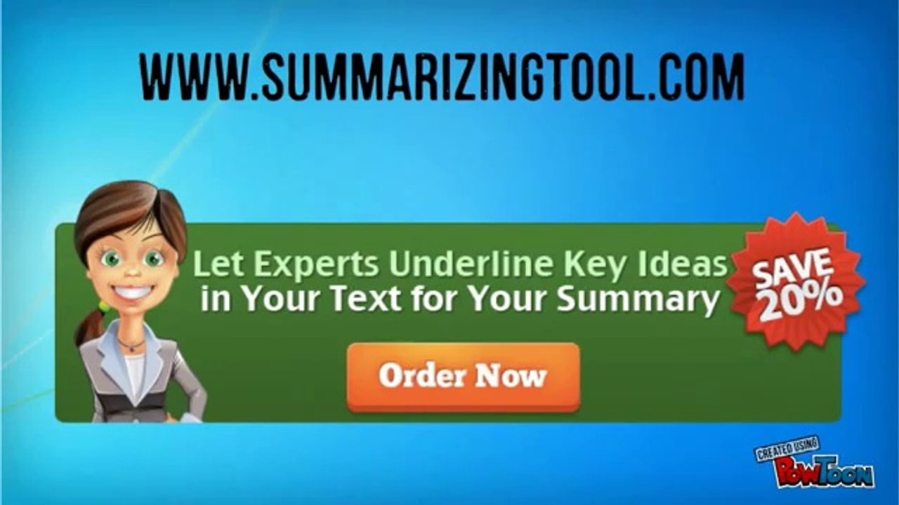summarizing tool