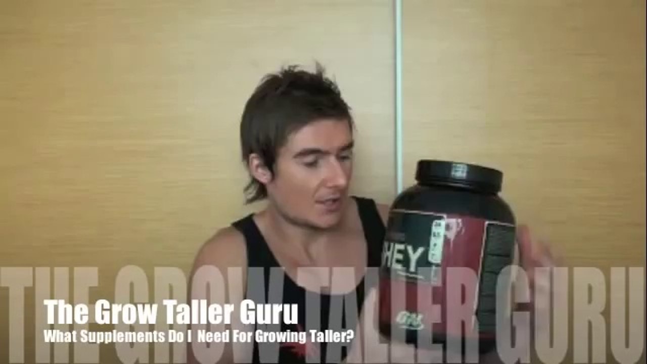 What Supplements Do I Need For Growing Taller
