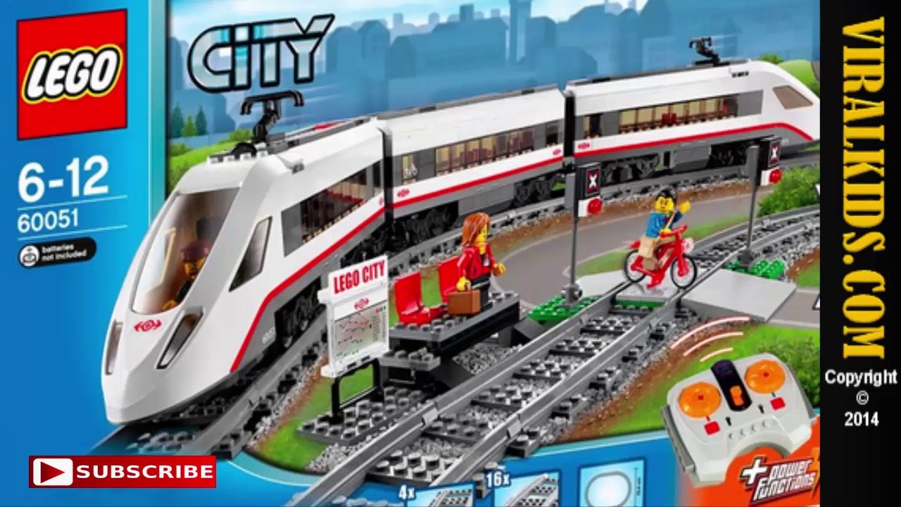 LEGO City - High-speed Passenger Train (60051) - Review