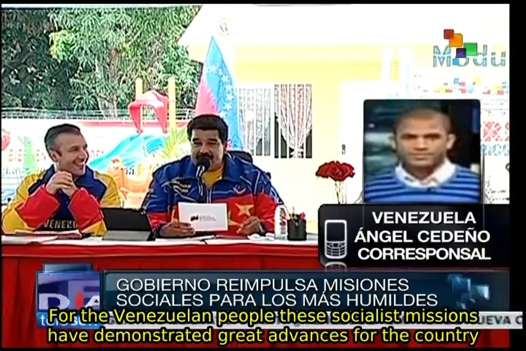 Venezuela: implementation of Socialist Missions underway