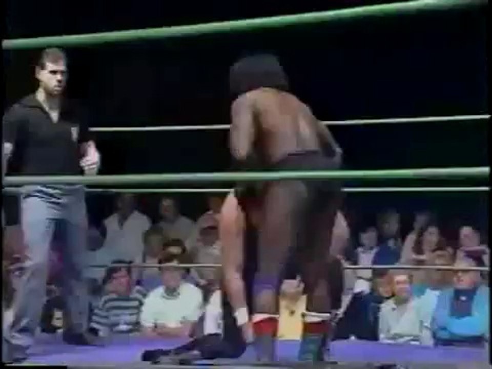 Cactus Jack, Phil Hickerson vs Jeff Jarrett, Brickhouse Brown (1988.10.16 CWA)