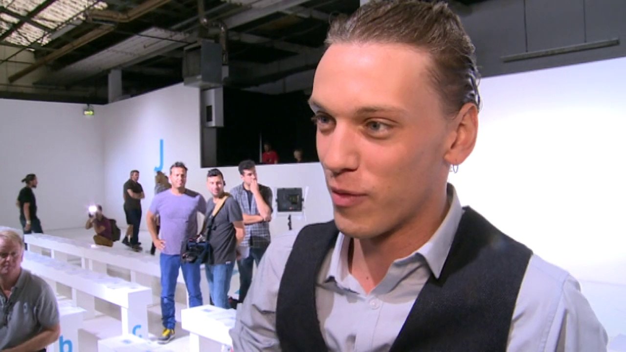 Jamie Campbell Bower on watching girlfriend walk the catwalk
