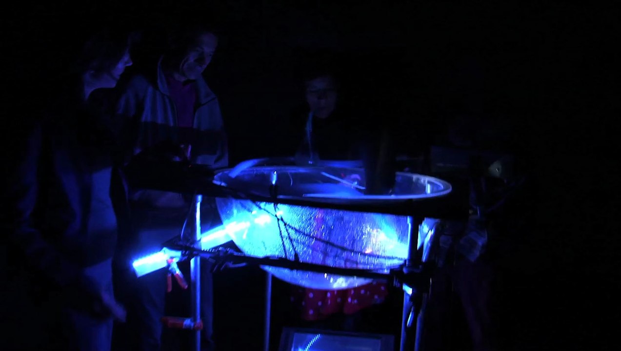 hémisphère - installation sonore et visuelle