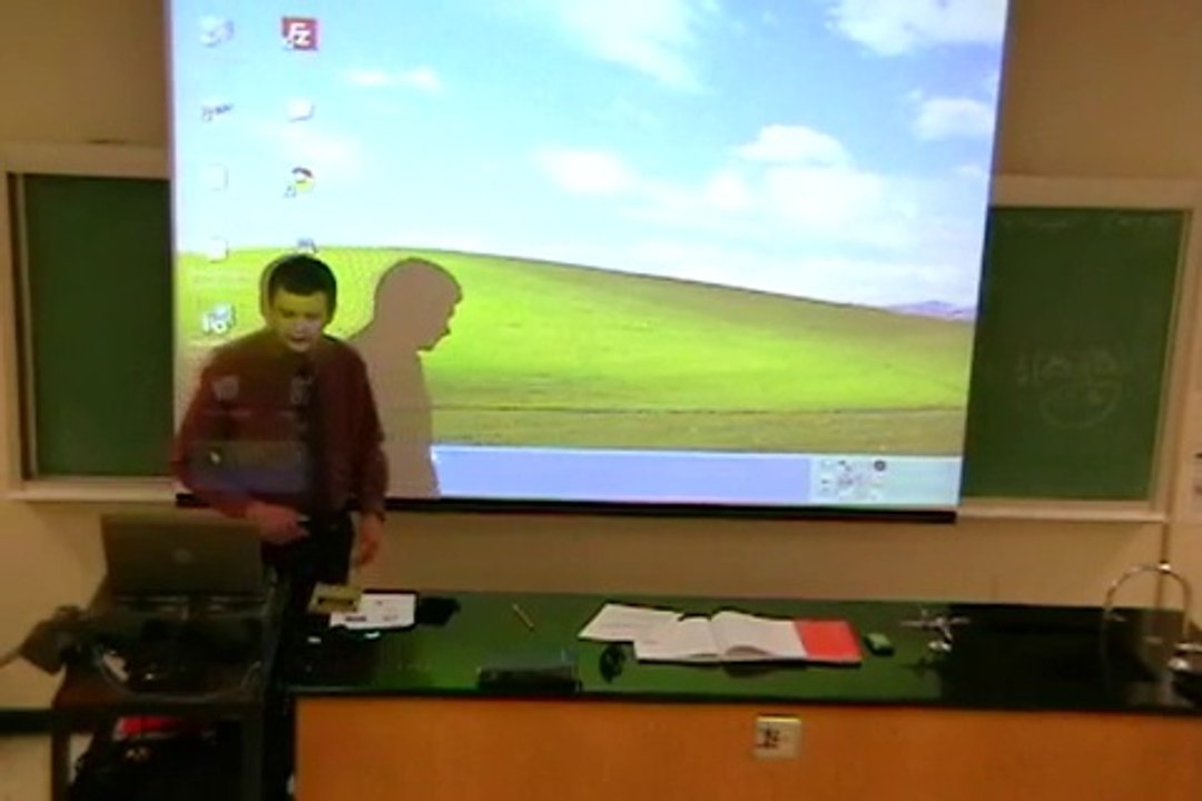 Un prof de maths fait un poisson d'avril