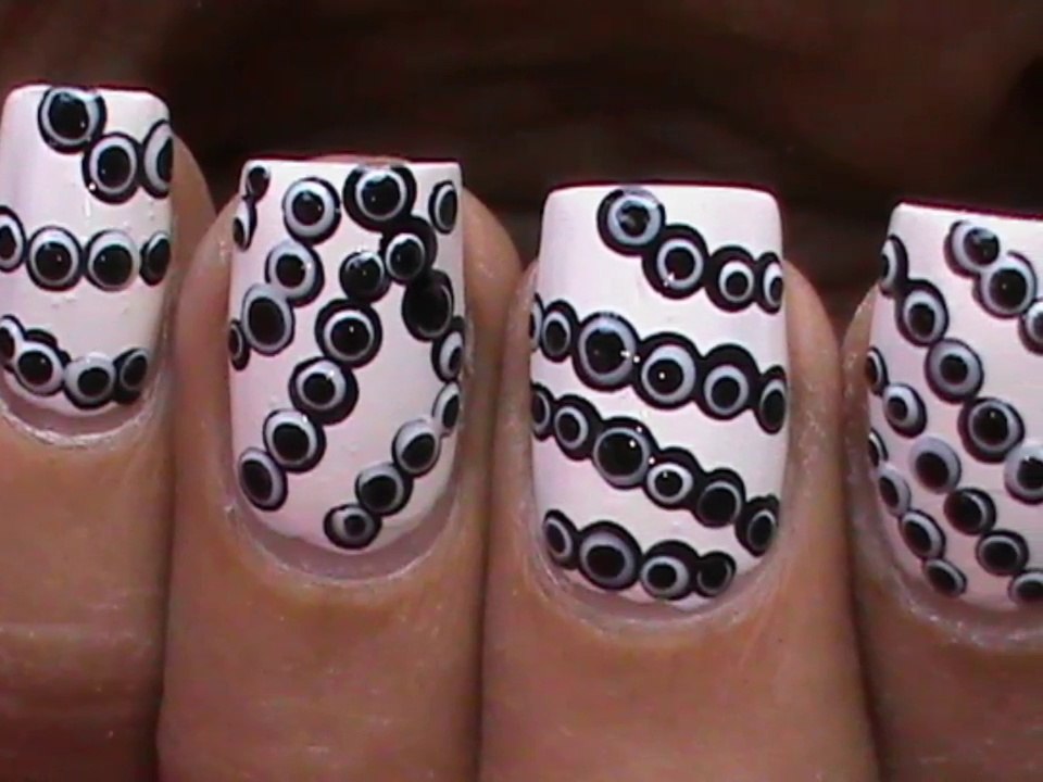 Easy Nail Designs tutorial (ongles tutorial)