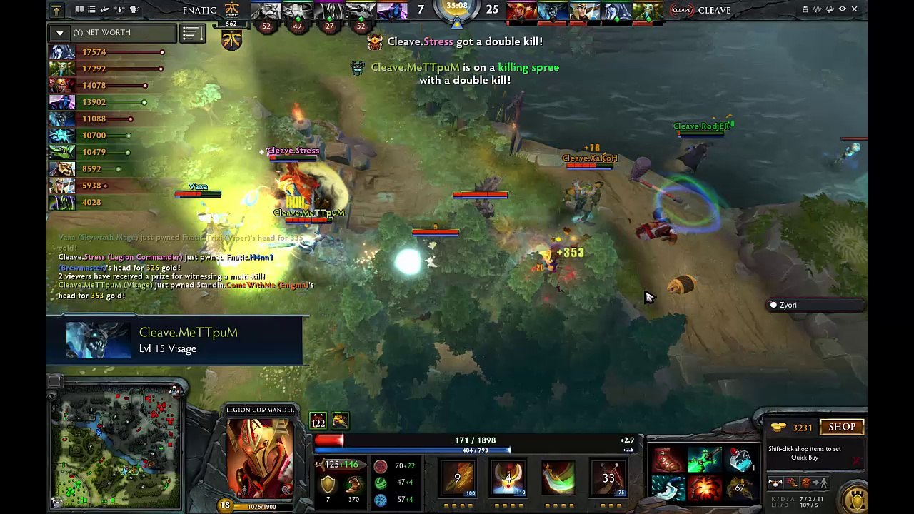 Fnatic vs. _Cleave_ 27.09.2014