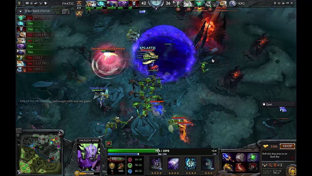 Fnatic vs. kompas.gaming 29.09.2014