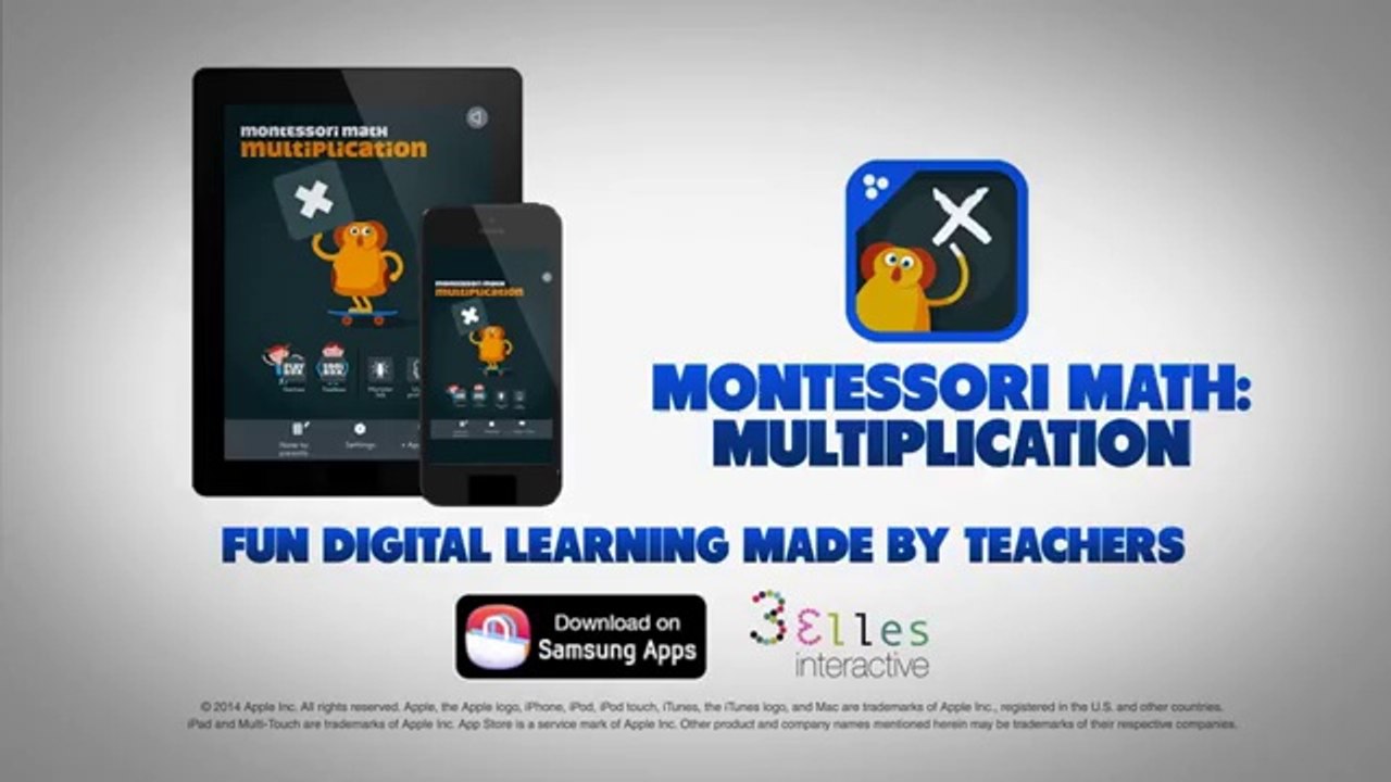 Montessori Math Multiplication