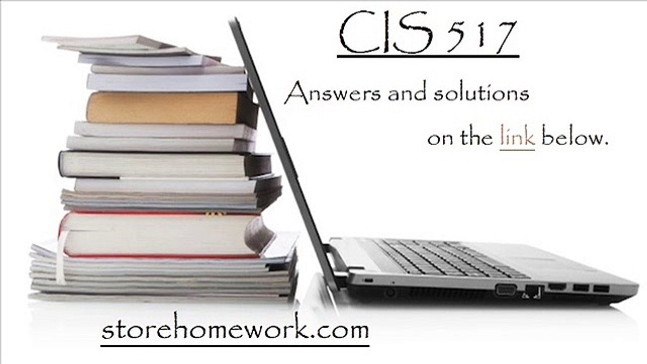 CIS 517 Week 9 Case Study 3- Green Computing Research Project