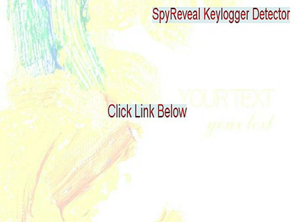 SpyReveal Keylogger Detector Crack - SpyReveal Keylogger Detectorspyreveal keylogger detector [2015]