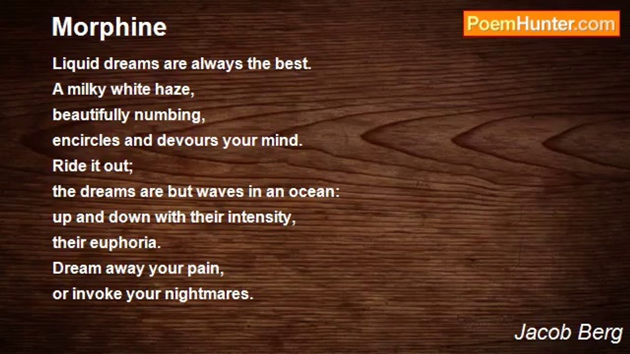 Jacob Berg - Morphine