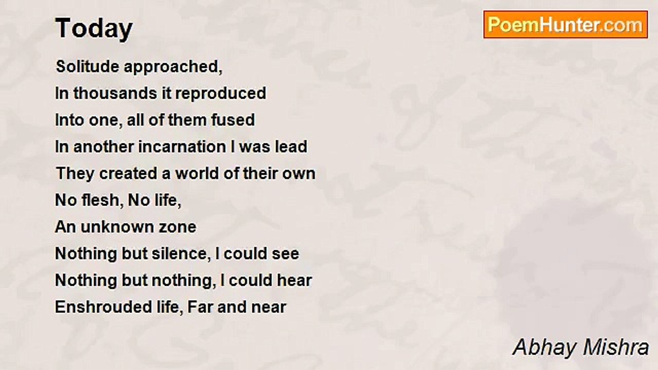 Abhay Mishra - Today