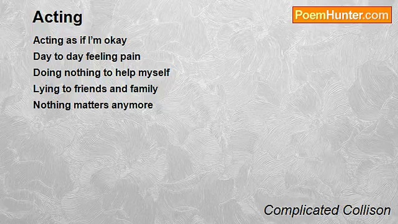 Complicated Collison - Acting